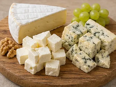 Phô mai mềm (Brie, Feta, Blue cheese)