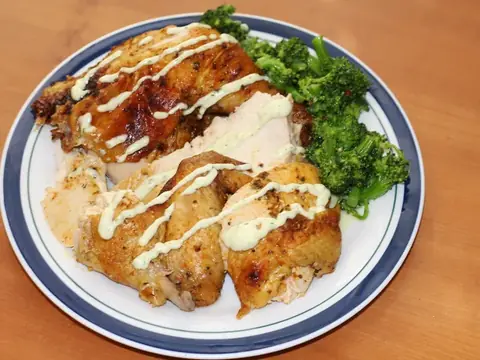 Thịt gà nấu chín