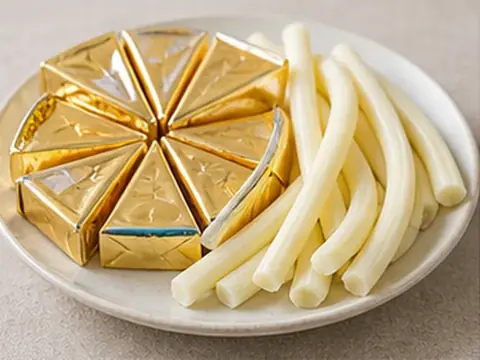 Pho mát que, Phô mai con bò cười
