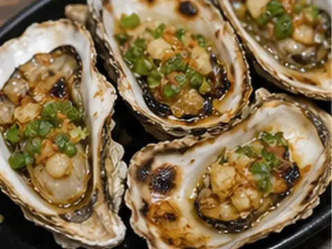 Hàu nấu chín