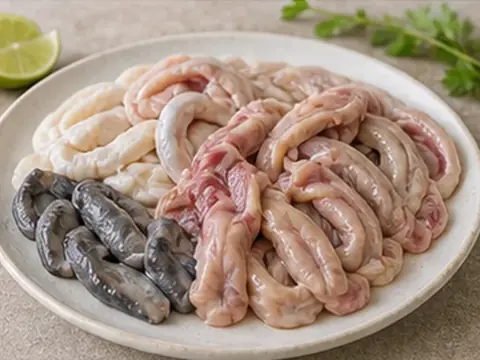 Ruột và nội tạng cá