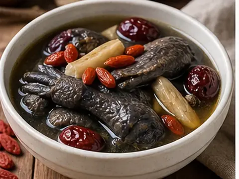 Gà tần thuốc bắc