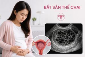 Hình minh họa bất thường thai kỳ với siêu âm dạng nhiều nang, không phù hợp để minh họa bất sản thể chai thai nhi