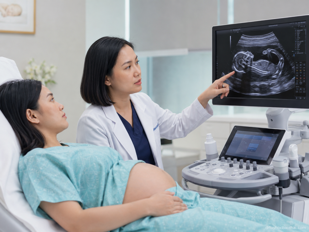 Bác sĩ tư vấn cho mẹ bầu về xương thủy tinh trên siêu âm thai và các dấu hiệu bất thường hệ xương thai nhi