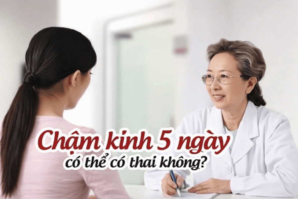 Chậm kinh 6 ngày có bị sao không?