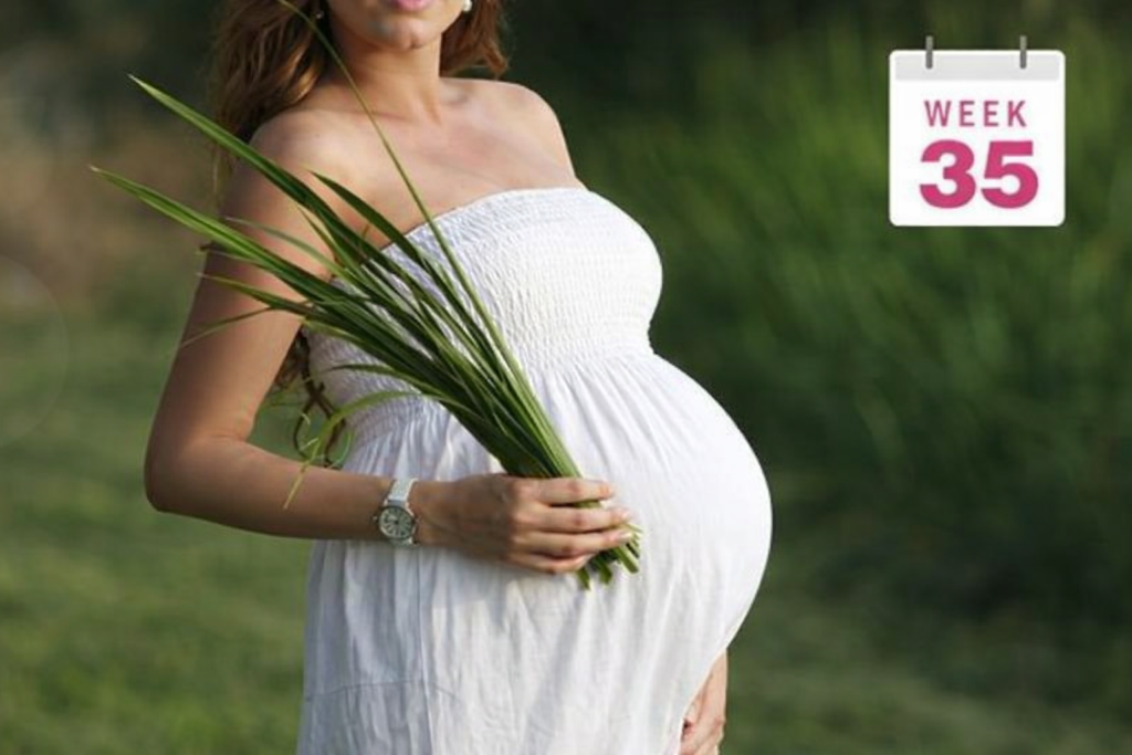 Thai 35 tuần trong tam cá nguyệt ba