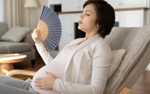 bốc hỏa khi mang thai