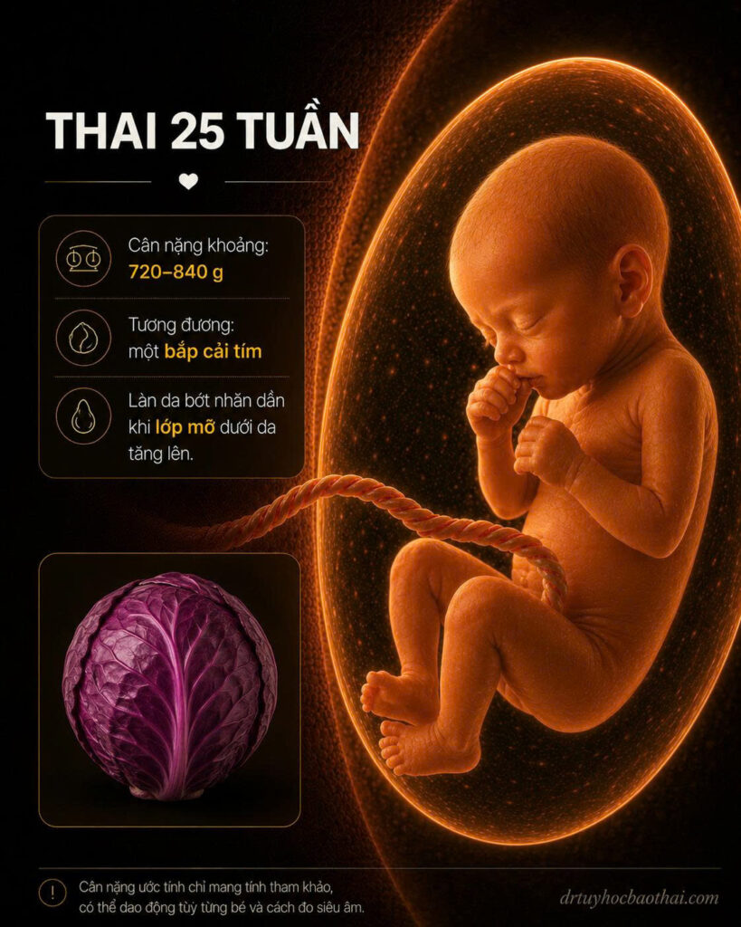 thai 25 tuần
