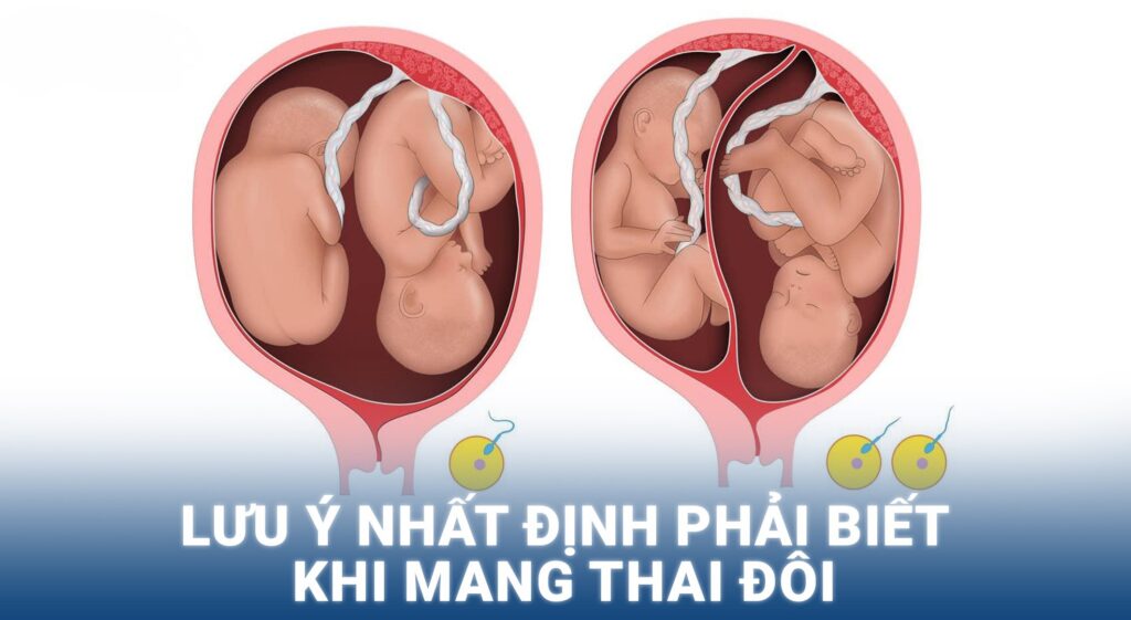 Mang thai đôi cần biết gì