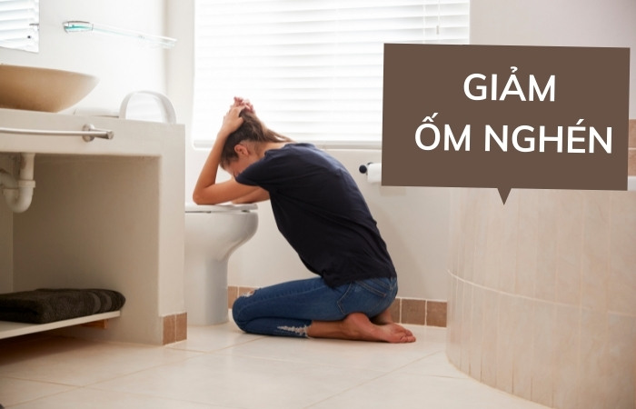 Men vi sinh có giúp giảm ốm nghén