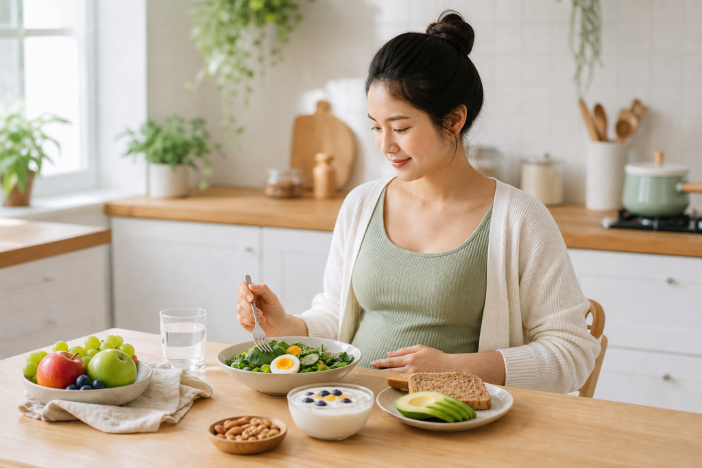 Mẹ bầu nên ăn gì trong 3 tháng đầu để mẹ con đều khỏe mạnh