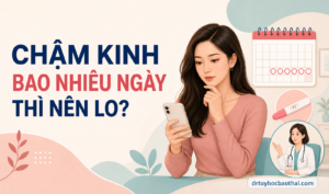Chậm kinh bao nhiêu ngày thì nên lo?