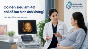 Bác sĩ tư vấn cho mẹ bầu về việc có nên siêu âm 4D chỉ để lưu hình ảnh thai nhi trong thai kỳ