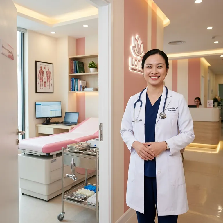 Bác sĩ phụ khoa tại phòng khám