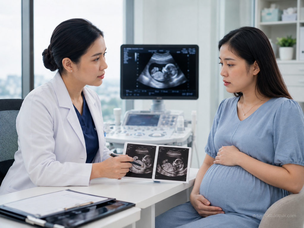 Bác sĩ tư vấn cho mẹ bầu về dấu hiệu thai lưu và những biểu hiện có thể không rõ ràng trong thai kỳ