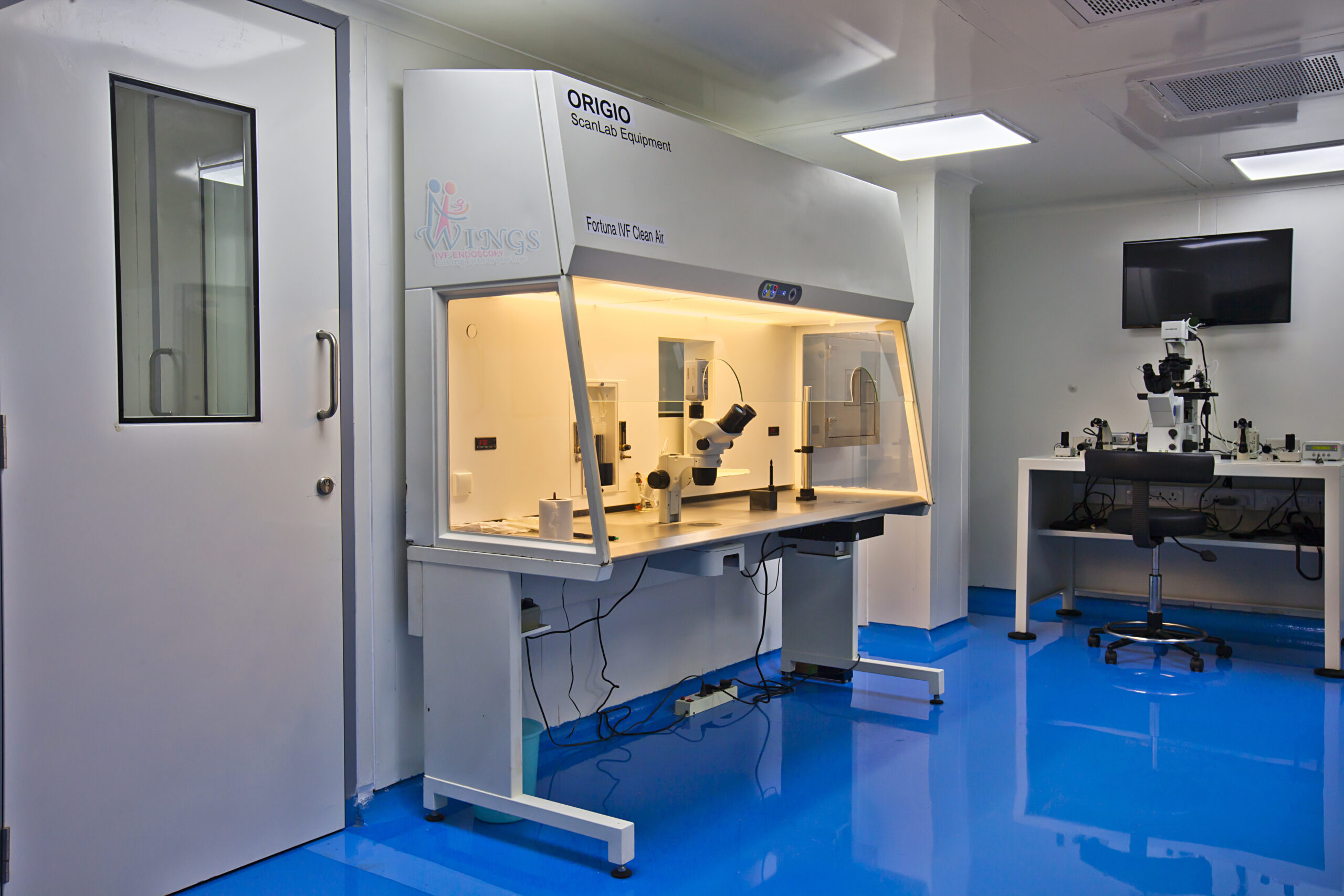 Thiết bị phòng lab hỗ trợ thụ tinh trong ống nghiệm